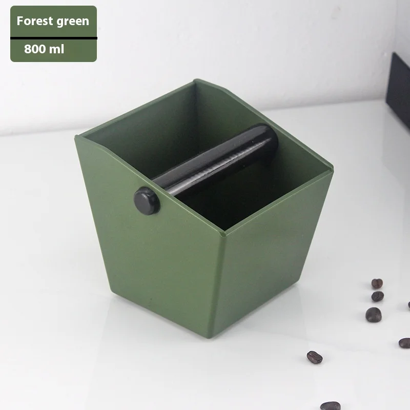 Coffee Knock Box Espresso Grounds Container Dump Bin Bucket Anti Slip Powder Beveled Residue Barista Accessories Maker Tools