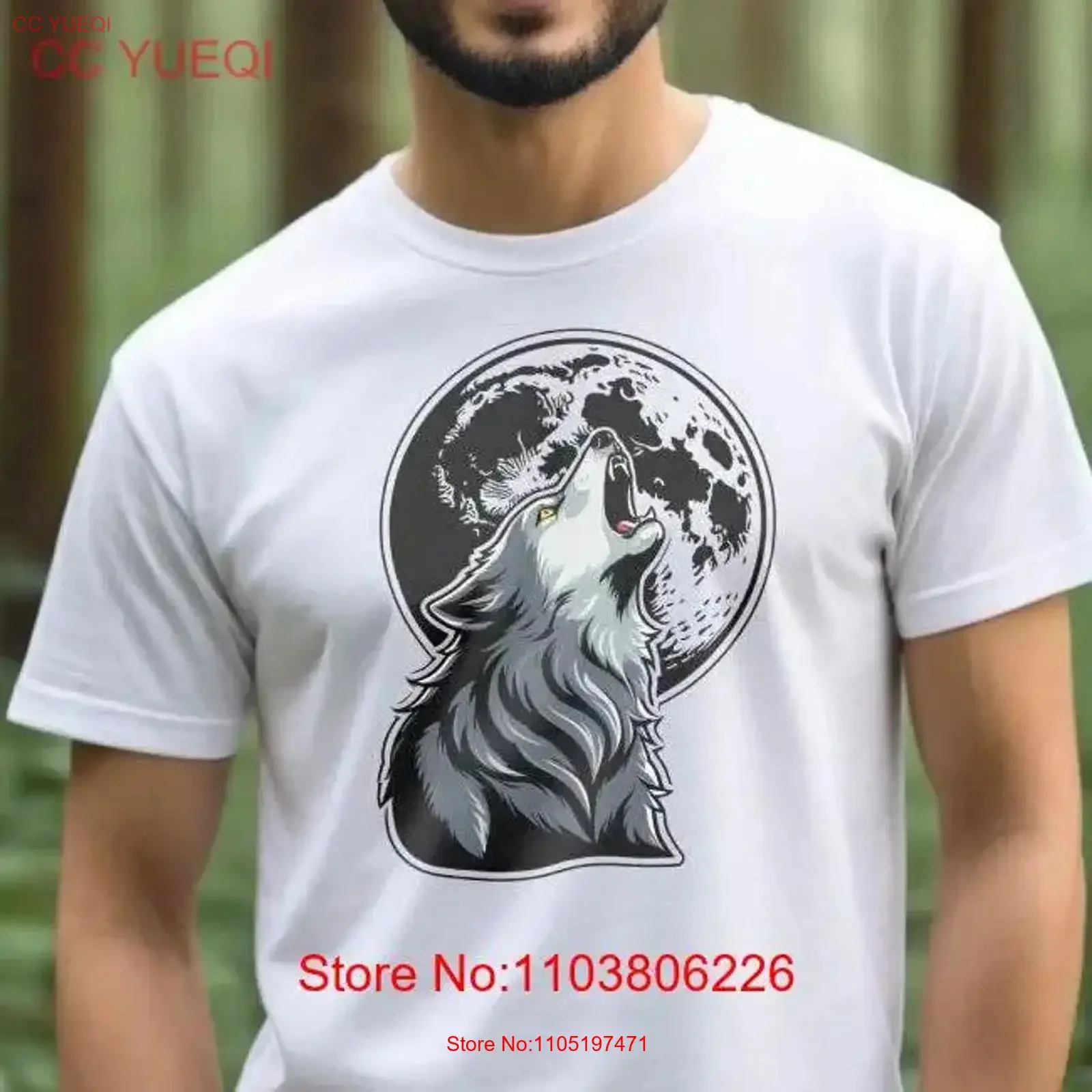 

Футболка с изображением волка Howling, толстовка с логотипом в луне и собачьей упаковкой, лидер для лидеров, винтажный стираный топ для повседневной носки