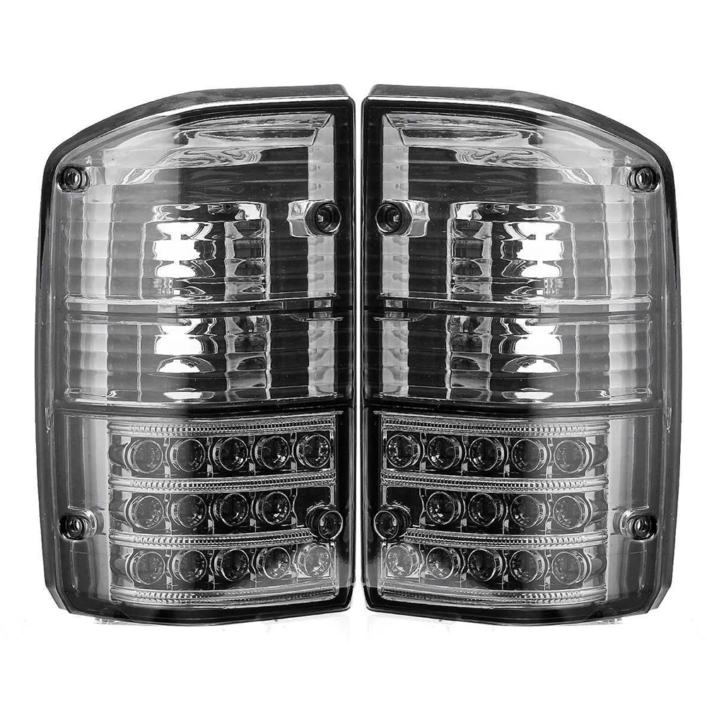 Rear Bumper LED Tail Light For Nissan Patrol GQ Y60 GR 1987-1997 Car Accessories Fog Led Red Smoked Brake Stop Turn Signal Lamp
