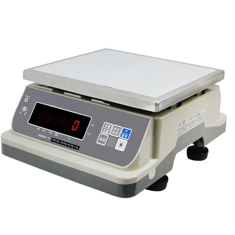 Waterproof Electronic Scale Aquatic Seafood Call Hotel Kitchen Special High Precision Table Scale
