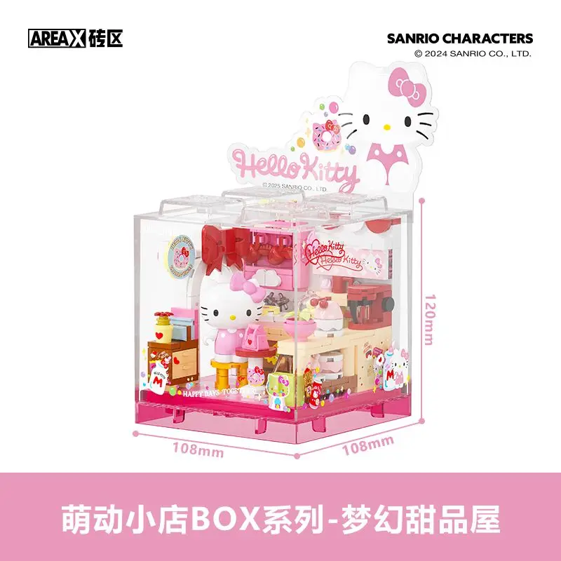 Areax Building Blocks Sanrio Hello Kitty Kuromi My Melody Small