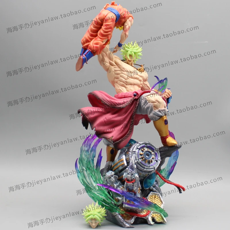 28Cm Dragon Ball Anime Figuur Broli Vs Son Goku Figuur Gk Broly Vs Goku Beeldje Broly Standbeeld Pvc Model Pop Collectie Cadeau Speelgoed