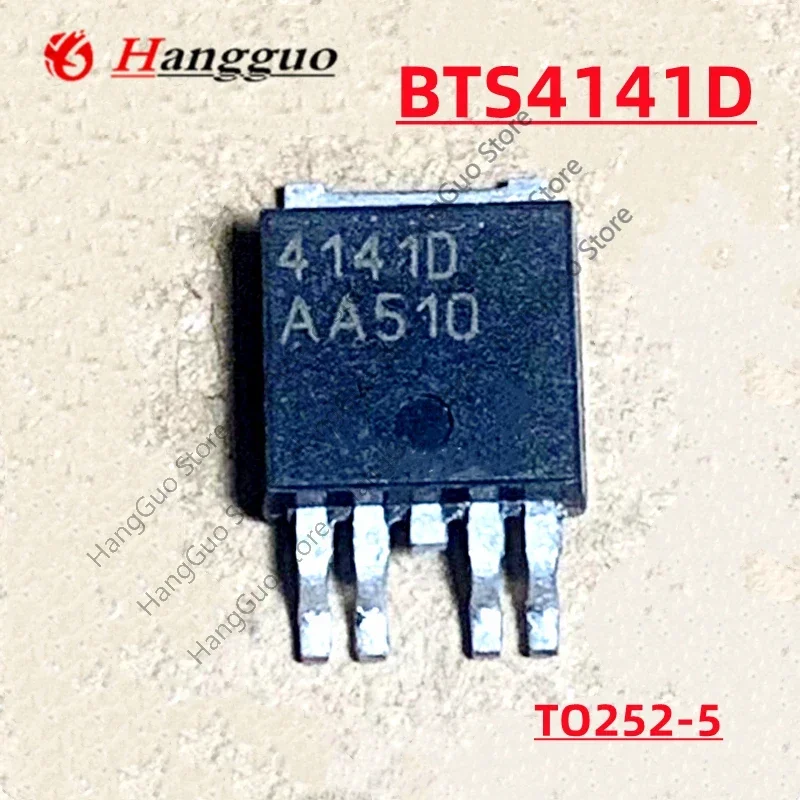 

10PCS Original 4141D BTS4141D TO252-5 Automotive PC board driver Chip