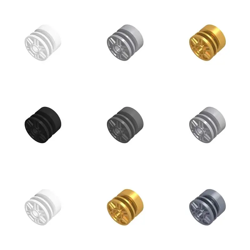 20PCS 55981 Tooth Rubber Track Tire Wheel Compatible With Building Blocks Assemble Particles Brick Educational Toys