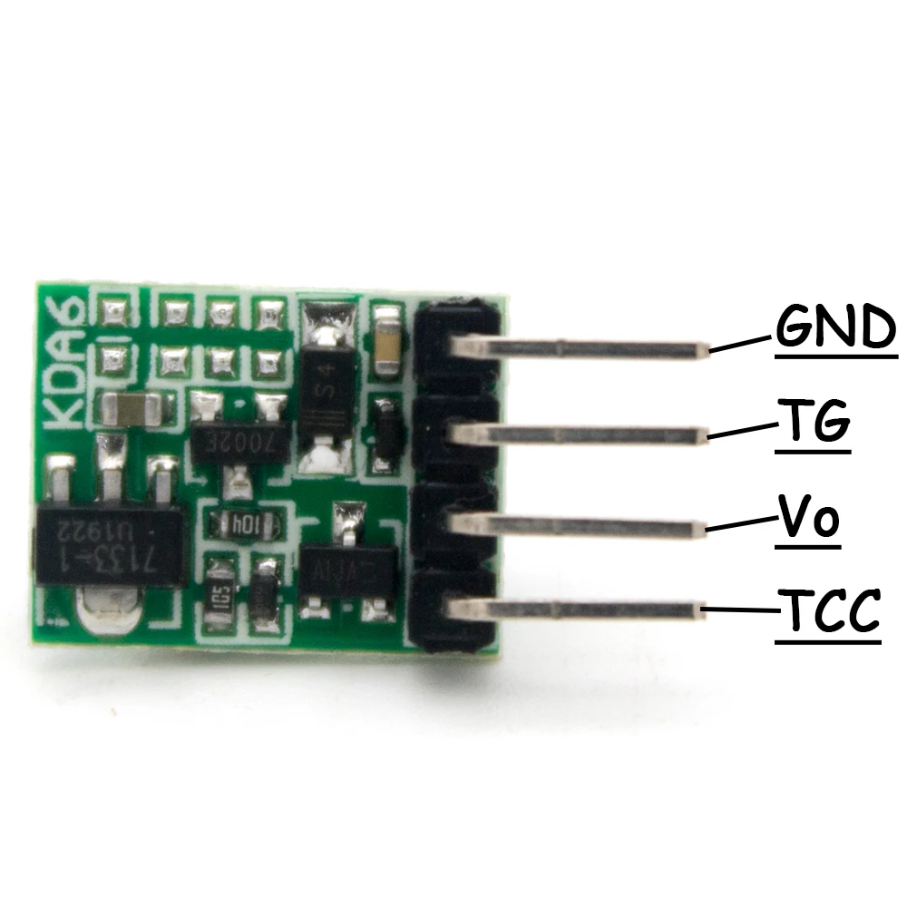 Botão Interruptor de Chave Única Bistable Flip-flop Latch Circuito Anti-erro Gatilho Desligar Memória dc 3v18v Kda6
