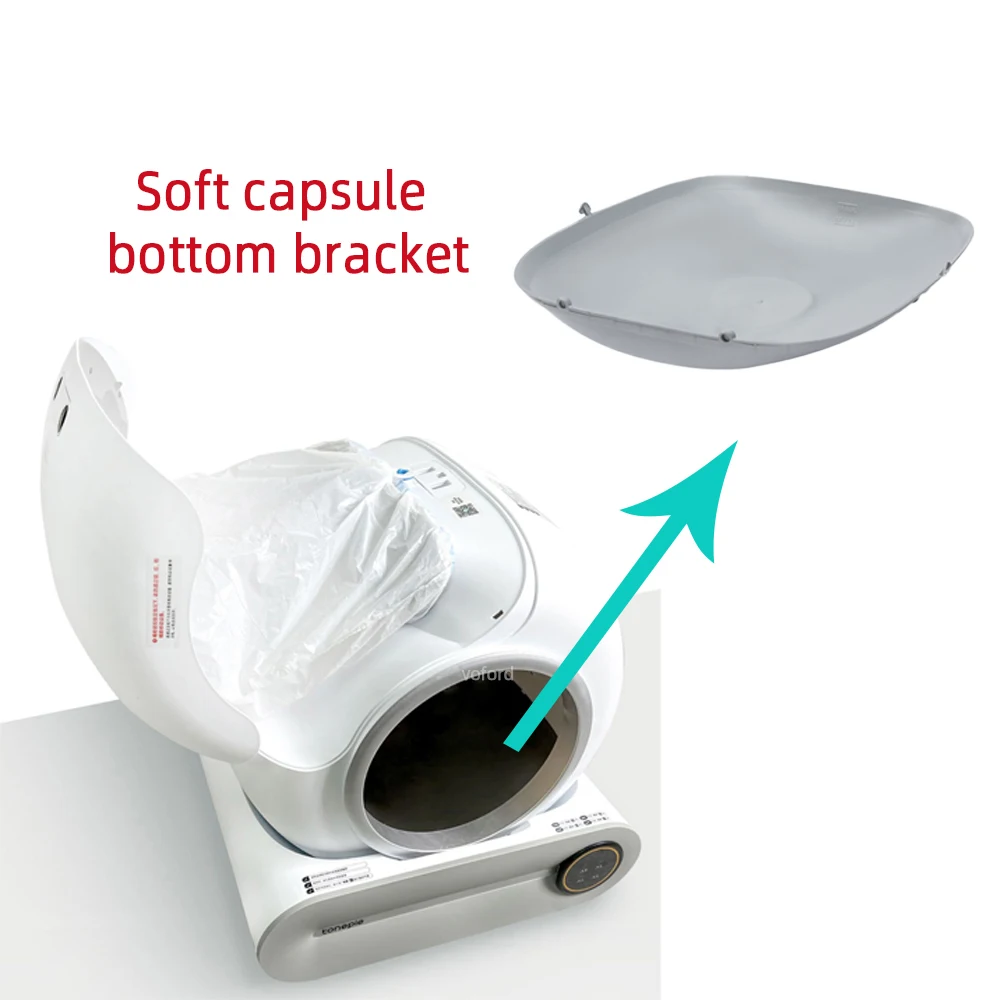 

Аксессуары для самоочищающегося лотка Tonepie Pet: коврик для кошачьего туалета, автоматический лоток-поддон, умный туалет для кошек