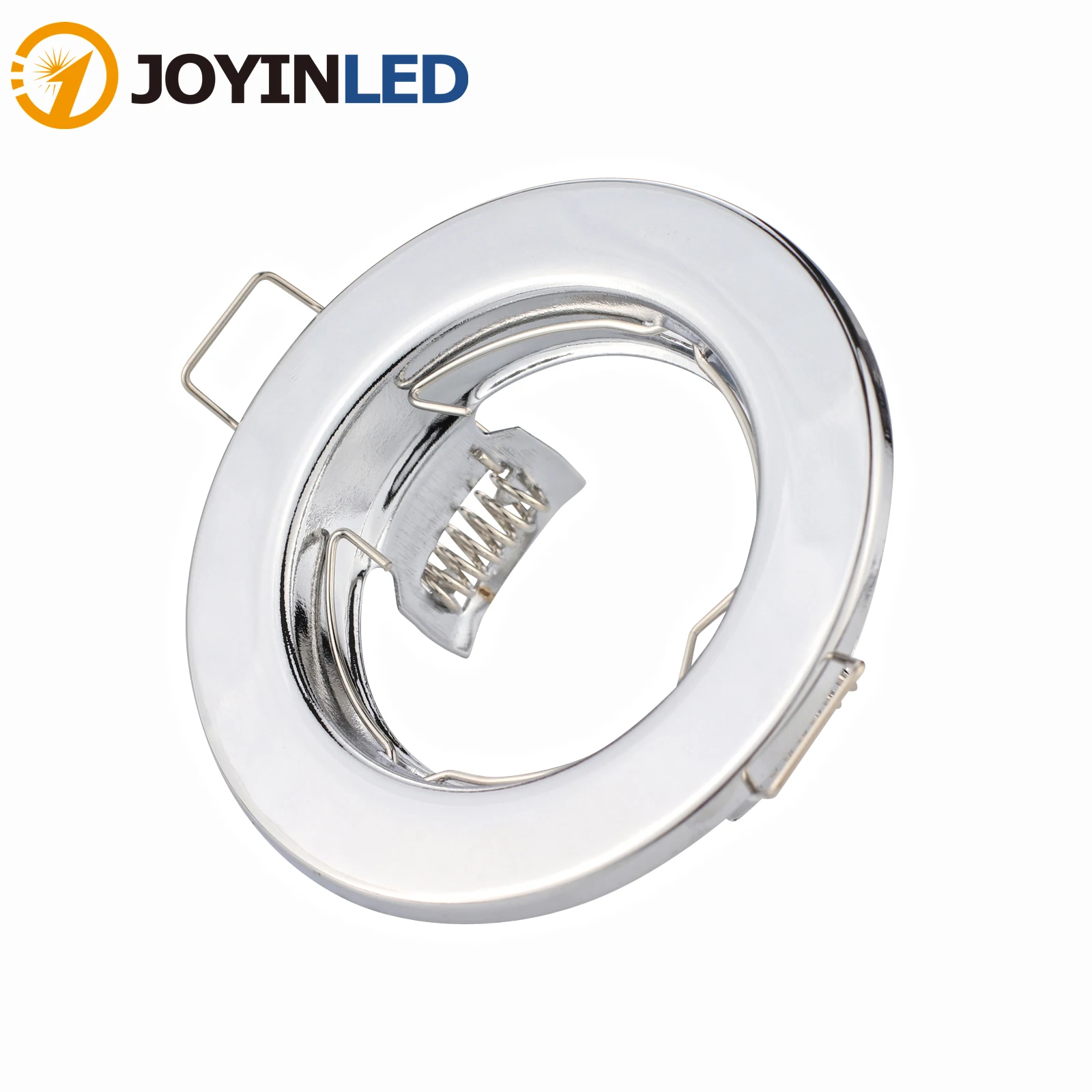 New Design Round No Adjustable Diameter 80mm LED Recessed Ceiling Down Light Fitting Frame For MR16 GU10 Bulb Fixture Housing