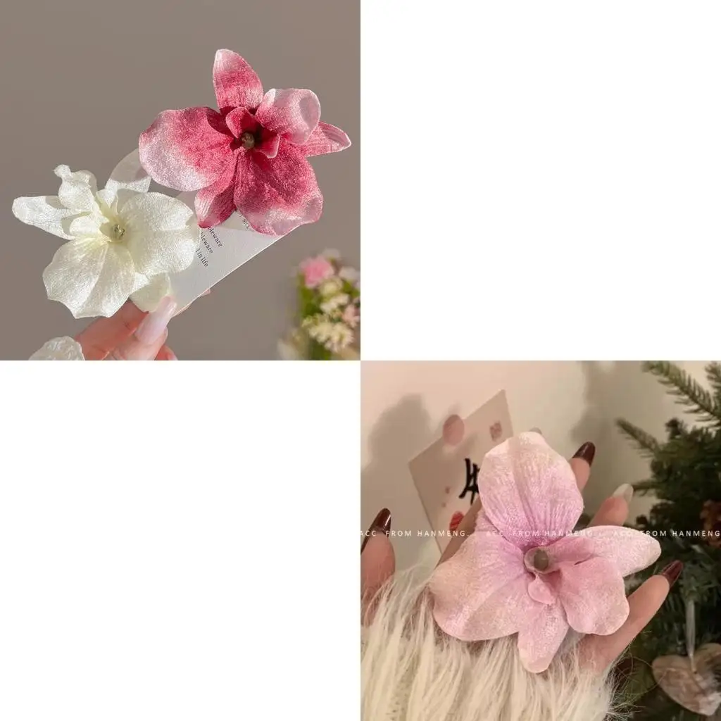 Красивая-заколка-для-волос-с-цветком-для-женщин-и-девочек-Заколка-с-цветком-аксессуары-для-волос