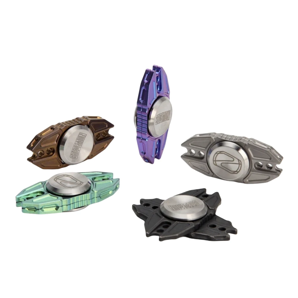 TACRAY – Fidget Spinner en alliage de titane, jouets EDC coulissants Anti-Stress, Spinner à main pour adultes et enfants, jouets sensoriels pour soulager l'anxiété TDAH
