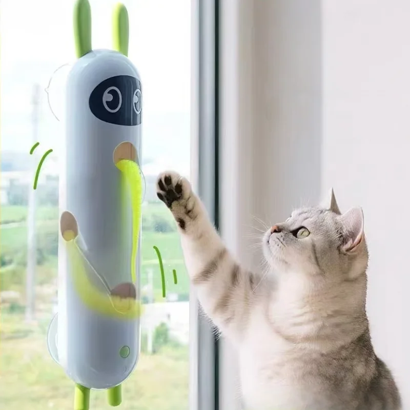 

Cat Toy Intelligent Electric Adjustable Cat Teaser Stick Suitable For Cat Intelligence Games, Cat Training Supplies Cats Toy