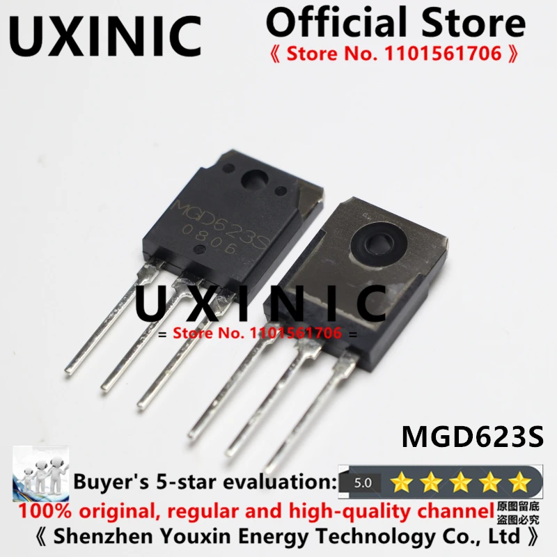 

UXINIC 100% New Imported Original MGD623S TO-247 IGBT 50A 600V Treadmill High Power Tube