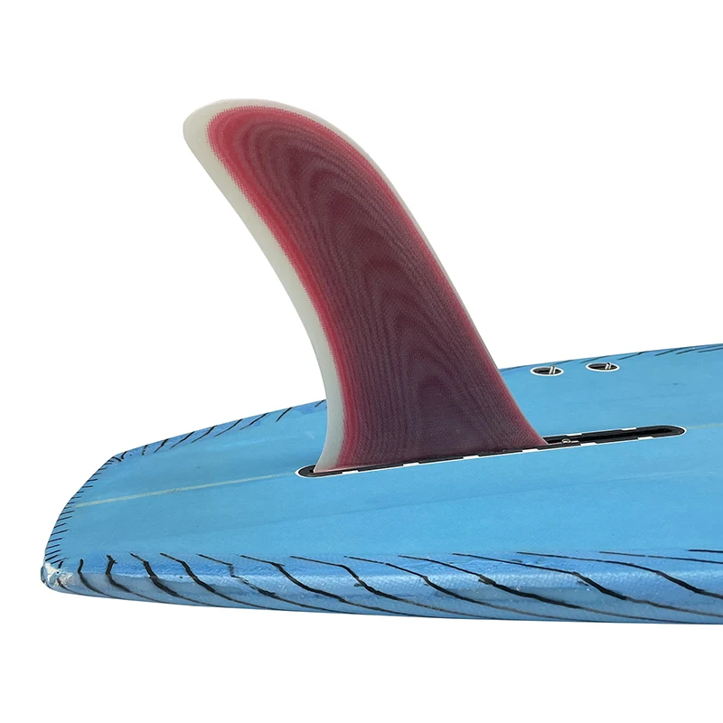 

UPSURF Single Fin 10.25/9 inch Surfboard Fin Red Color Fin Longboard Fins Surf Accessories