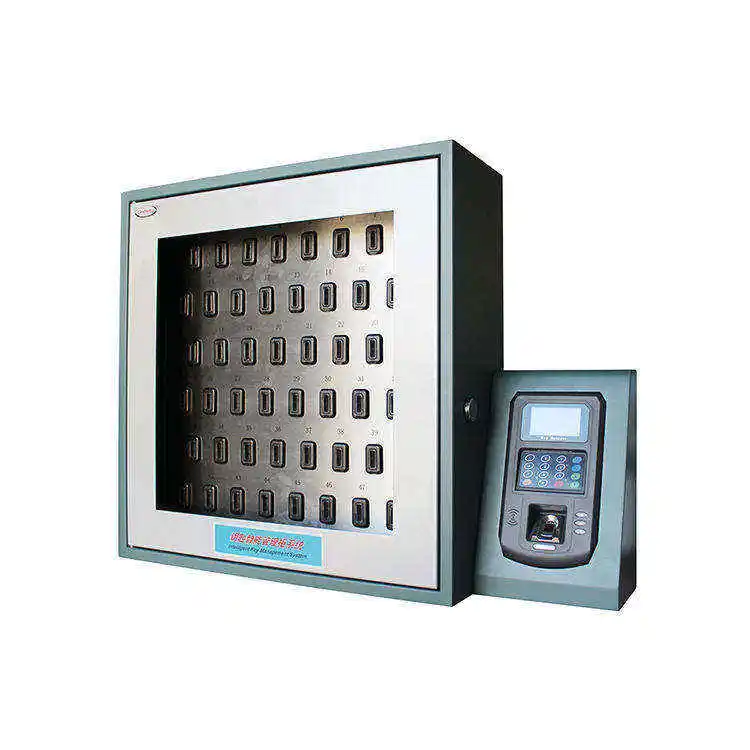 قفل خزانة صندوق المفاتيح المعدنية الإلكترونية مع ميزات أمنية للمفاتيح الفارغة
