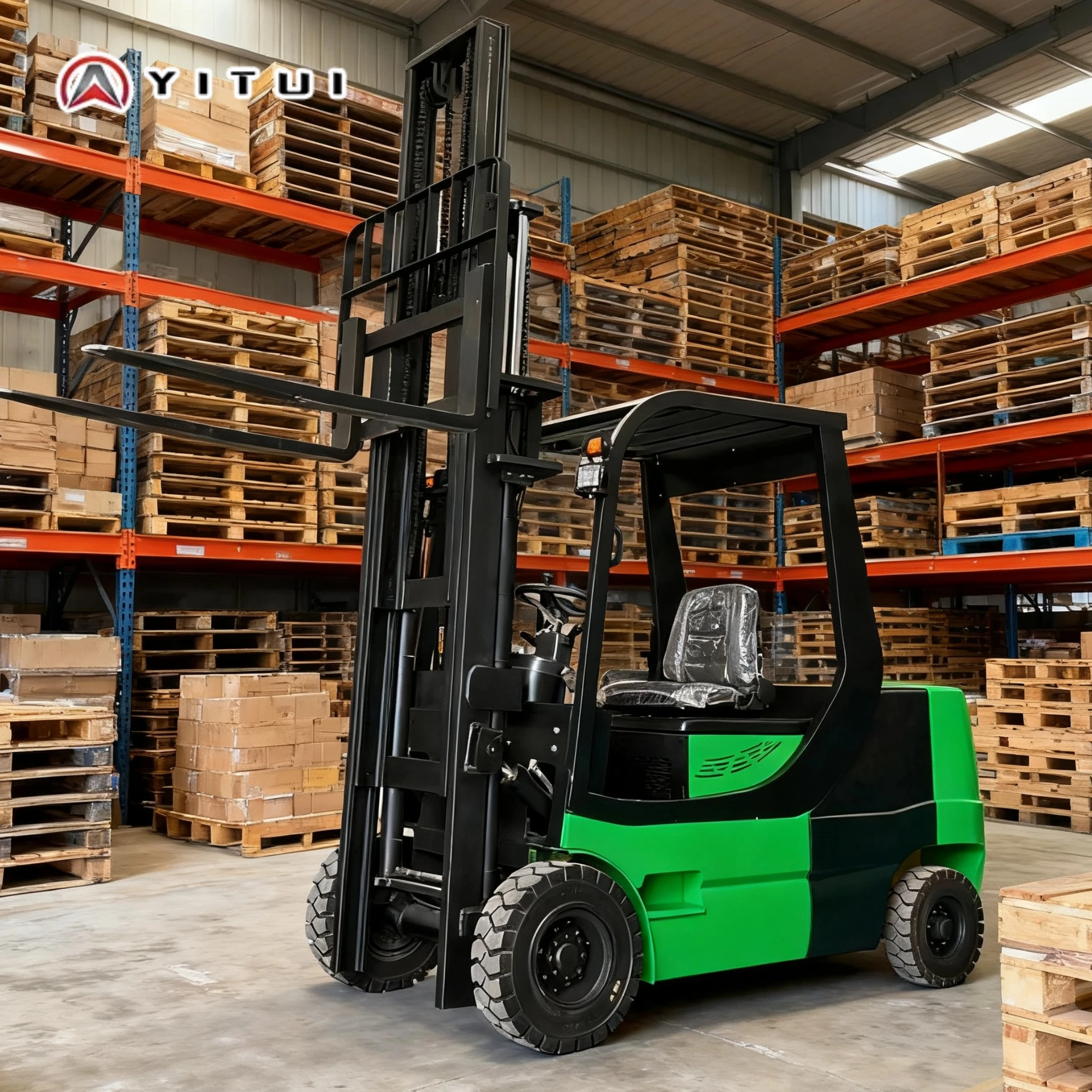 High Efficiency Customized Electric Forklift Truck With Multi‑Attachments 2t Forklift For Factory Cargo Stacking Stable Control