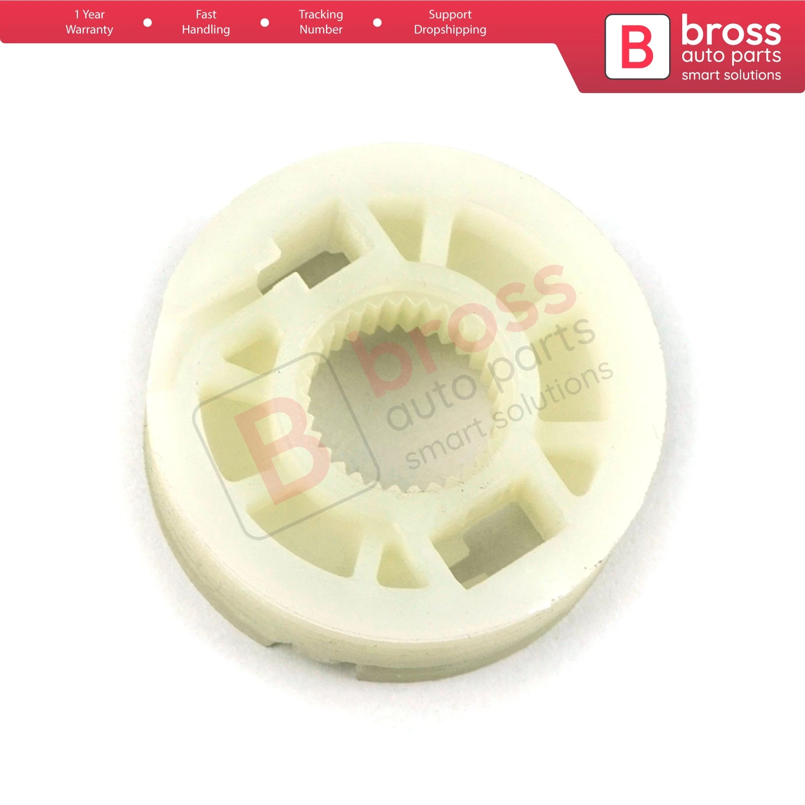 Bross Auto Parts BWR108 Electrical Power Window Regulator Wheel for VW Lupo Made in Turkey Fast Shipment Top Store