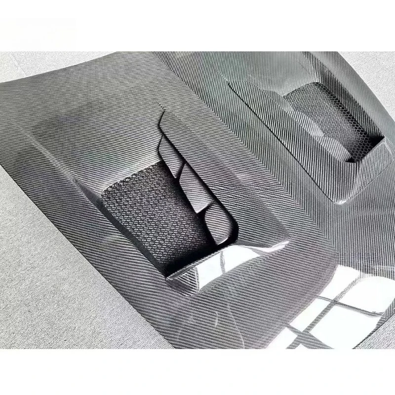 Front Hood Bonnet for Por-sche 911 992 Carrera Upgrade GT3 RS Style 3K Dry Carbon Fiber Vented Air Duct Cover Tuning Body Kits
