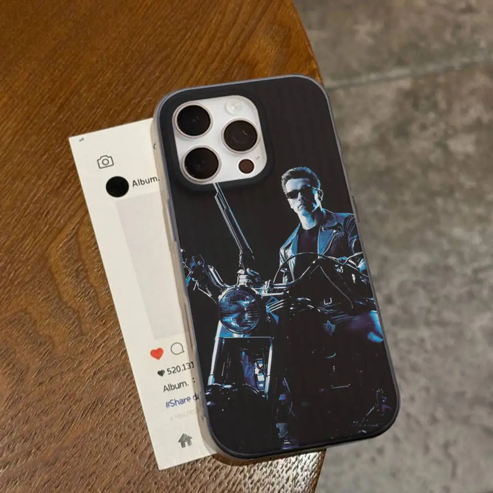 Sci Fi Movie The T-Terminator For IPhone 17 16 15 14 Plus 13 12 11 Pro Max With Shockproof Protective Phone Cover