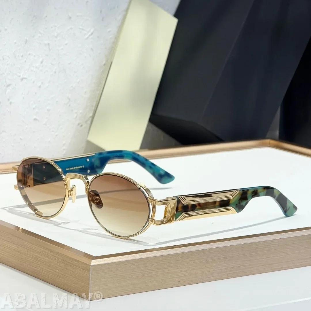 

MAY THE DRIVE I Top Quality Mens Sunglasses for Women Fashion Trend Luxury Acetate Titanium UV400 Designer Sunglasses Frame