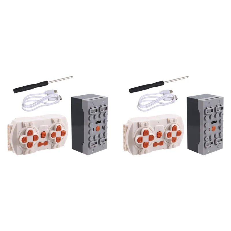 

WOWFU-2X 2,4G Bluetooth литиевая батарея питания модуль приложение DIY строительные блоки кирпичи комплект дистанционного управления