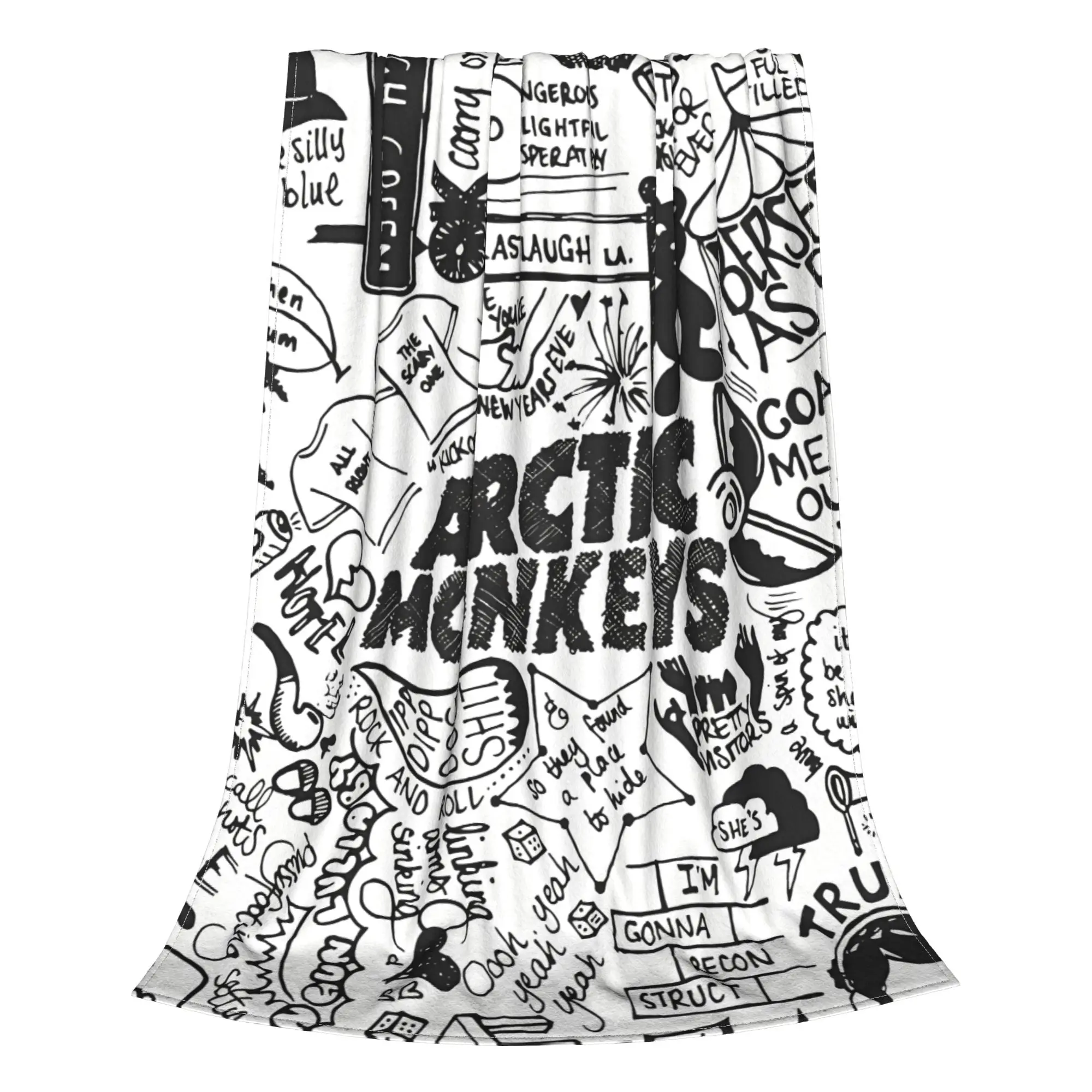 1PC From Whatever To AM Alex Turner Home Room Decorations Winter Blankets For Adults Bedding Home Interior Sofa Knee