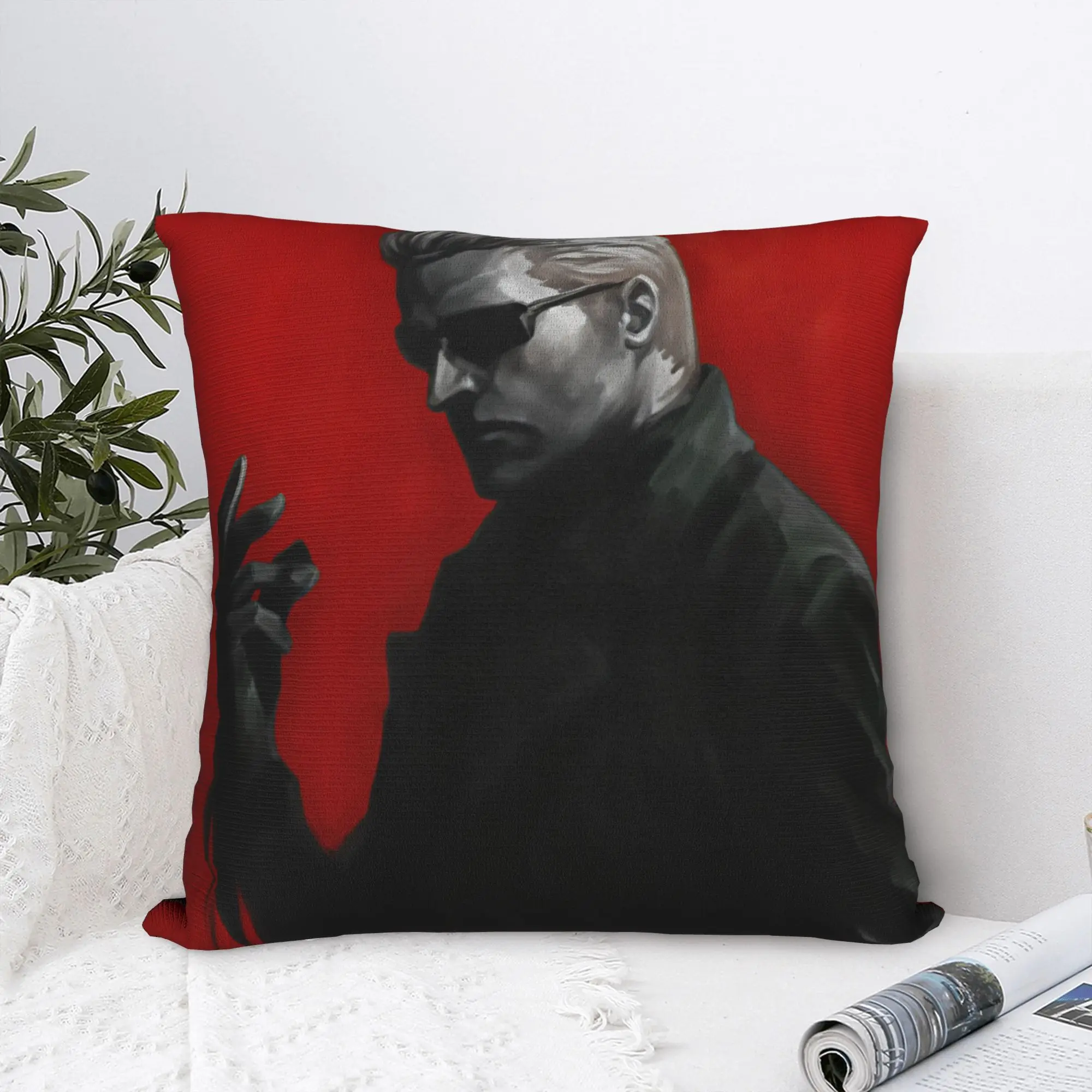 Albert Weskers  Pillow Case  Graphic Pillow Cover Novelty Pillowcases For Living Room Bed Chair
