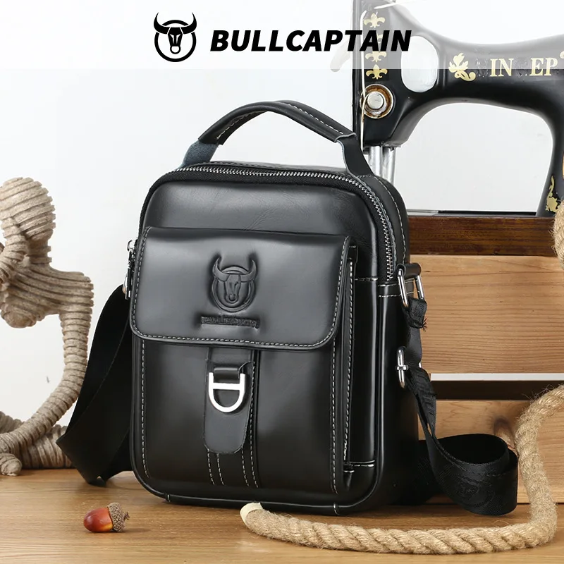 

Мужская сумка через плечо из натуральной кожи, дорожная сумка-мессенджер, первый слой из воловьей кожи, деловая сумка для ноутбука, iPad, повседневная сумка