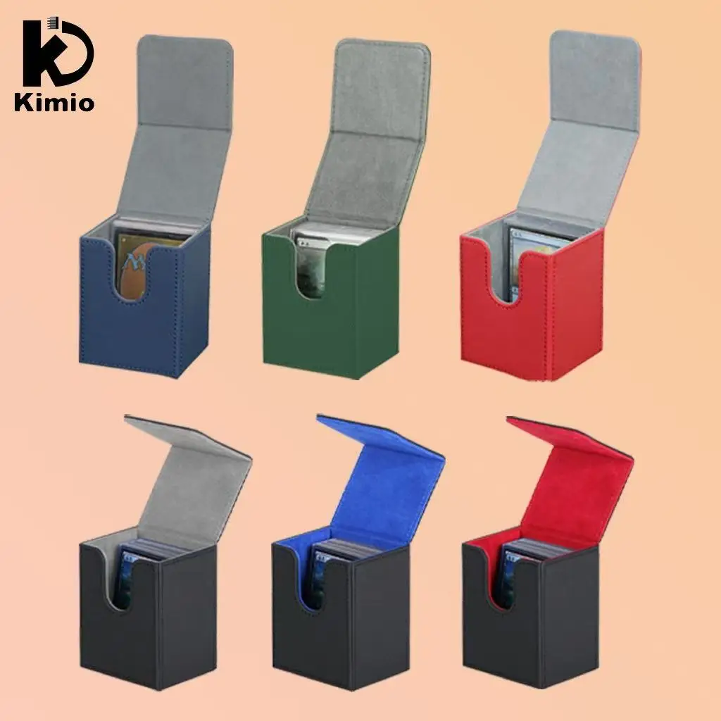 BANGSHE Card Deck Box Card Protective Game Card Case For TCG MTG 100+ Cards Deck Box Card Storage Box Storage Box Magic Game