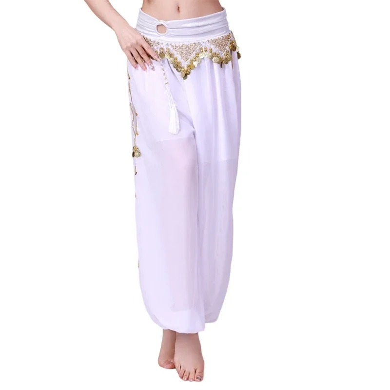 Belly Dance Costume Harems Pants Halloween Costume Accessory for Womens