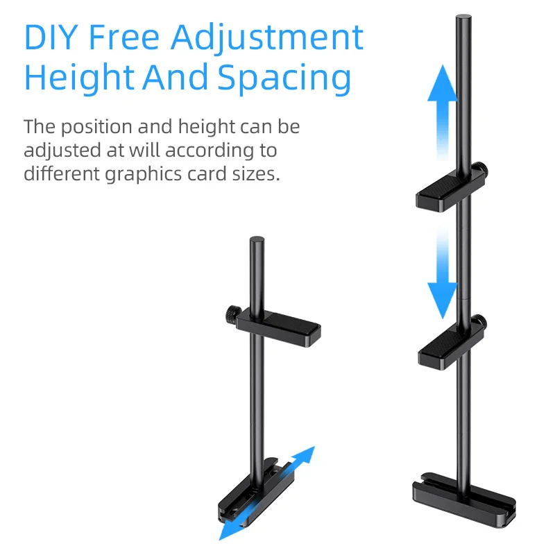 Штатив для видеокарты из алюминиевого сплава с регулируемым разъемом