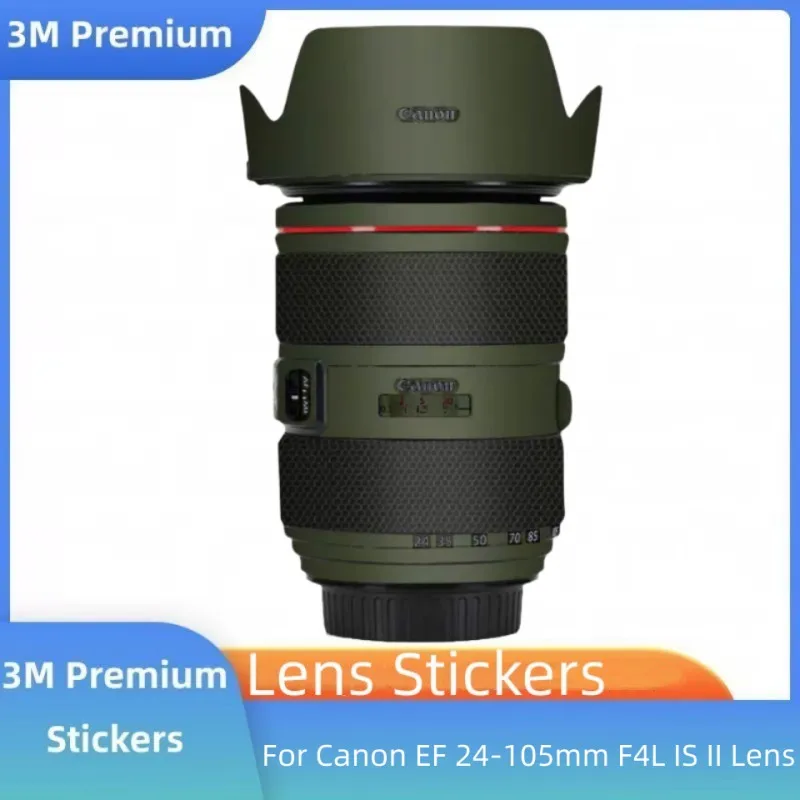 For Canon EF 24-105mm F4 L IS II USM Anti-Scratch Camera Lens Sticker Coat Wrap Protective Film Body Protector Skin Cover F4L