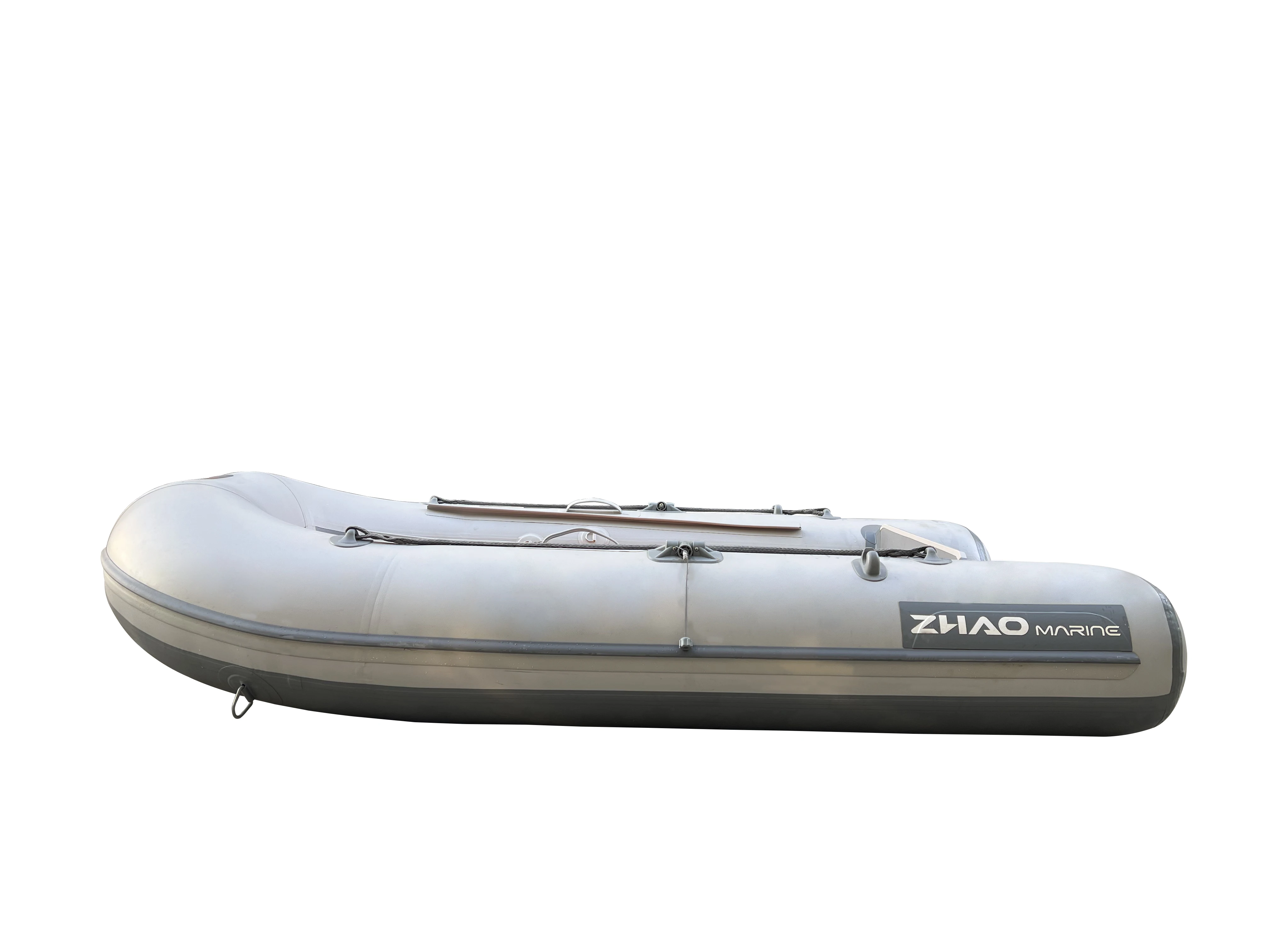China's Durable PVC Inflatable Aluminum Floor Fishing Boat 5-Person Sit-On-Top for Lake River Rowing Kayak Use Outdoor-Friendly