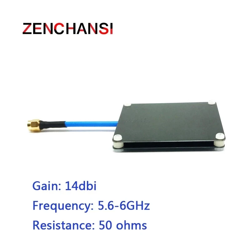 RC FPV Receiver 5.8G 14DBI High Gain Flat Panel FPV Antenna for EV800D FPV Goggles Receiver RC Drones