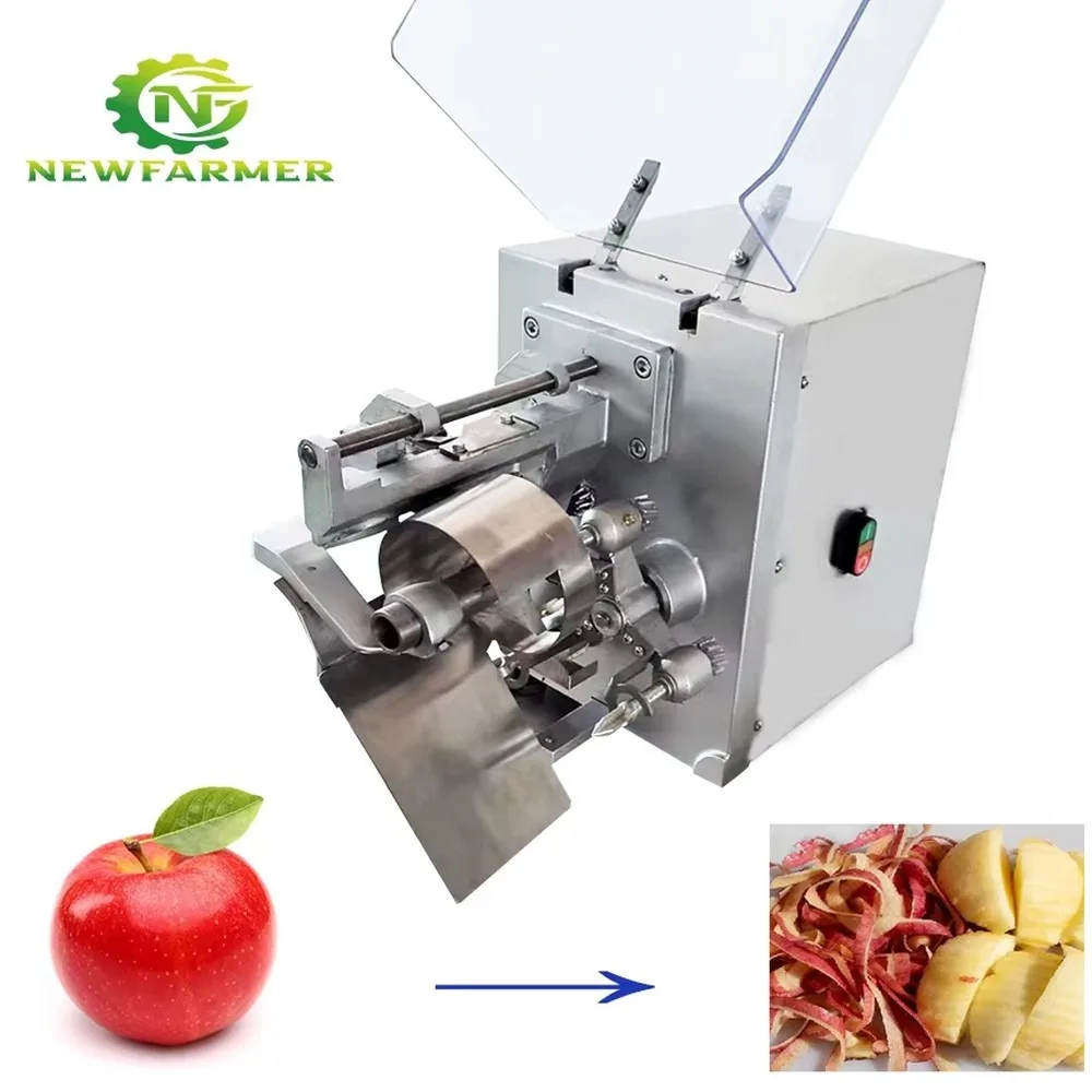 Commercial Electric for Apple Peeler Machine Automatic for Apple Corer Slicer Cutter Stainless Steel Fruit Processing