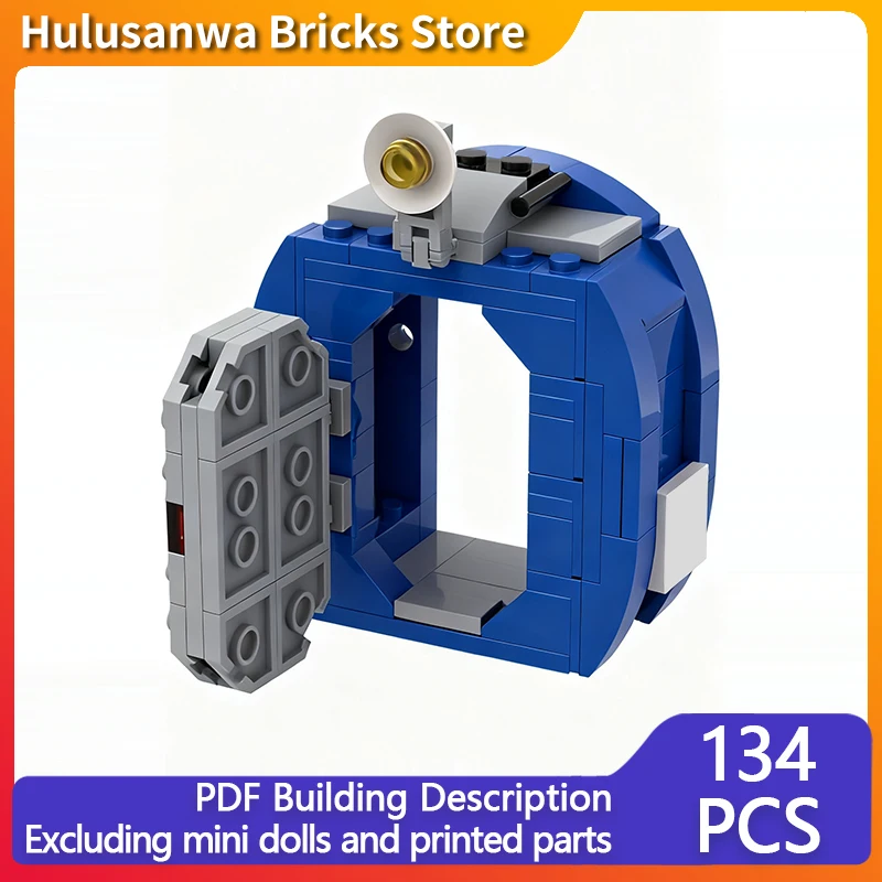 

Classic Space Sas Hatch Model MOC Building Bricks War Equipment Modular Technology Gifts Holiday Assemble Children Toys Suit