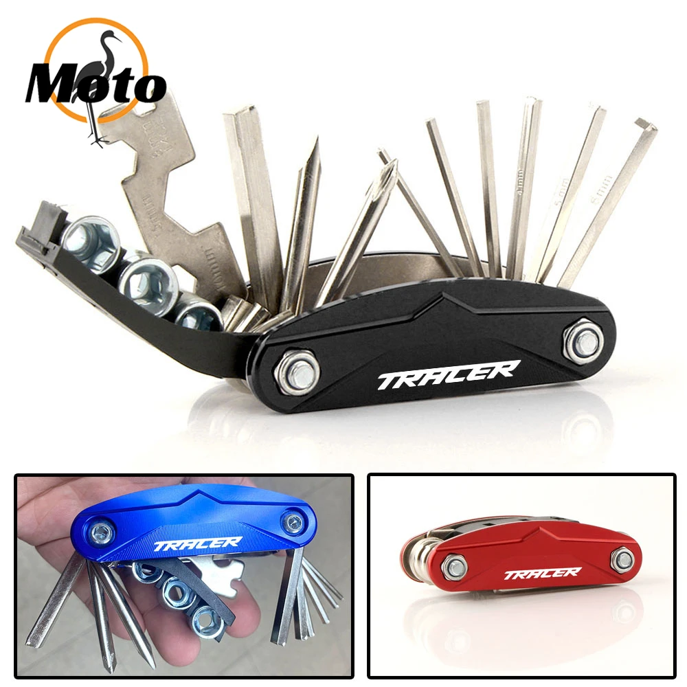 

New Motorcycle CNC Portable Tool Repair Screwdriver Set Accessories For Yamaha Tracer7 TRACER 9 900 700 7 9 GT MT07 MT09 900GT