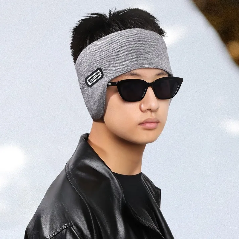 Наушники для бега на открытом воздухе, ветрозащитные и теплые наушники для спорта на открытом воздухе, мягкие эластичные амбушюры на осень и зиму