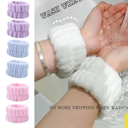 Absorbent Wrist Washing Wristbands Soft Microfiber Washband Towel For Wash Face Water Washing Prevent Wetness Wrist belt
