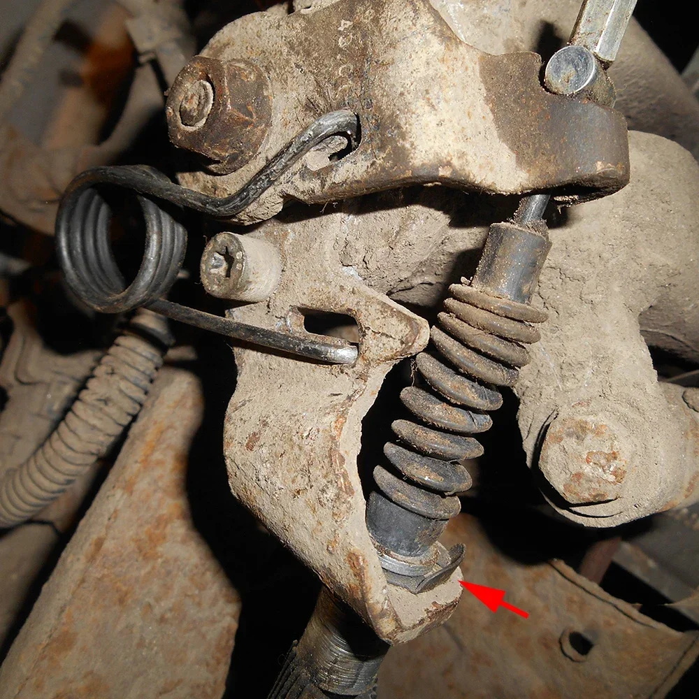 لأوبل أسترا F G H J Cascada W13 كاليبرا كابل فرامل الانتظار فرملة اليد قفل غسالة عقد قوس المشبك كليب وقف الدائري برشام #4