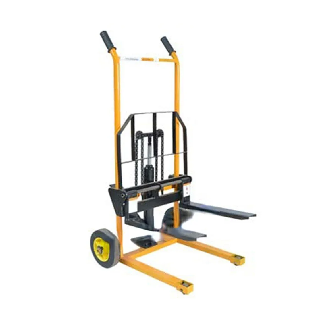 Small Manual Lift Forklift Hand Push Hydraulic Lift Car Micro Loading And Unloading Truck Lift Truck Household Truck