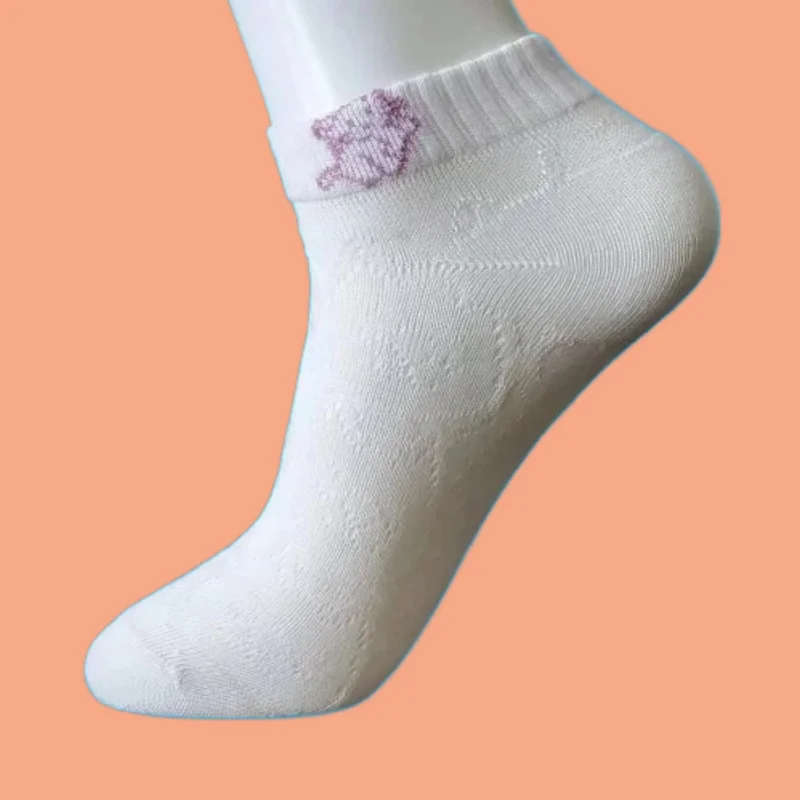 5/10 Paar neue Mode Damen Hohl socken atmungsaktive Komforts ocken Fabrik direkt Frühling und Sommer Mesh Damen Socken