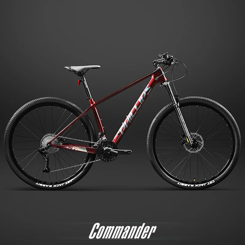 Carbon Fiber XC Mountain Bicycle, Variable Speed, Remote Air Pressure Fork, Hydraulic Disc Brake, Cross Country Hard Tail Bike