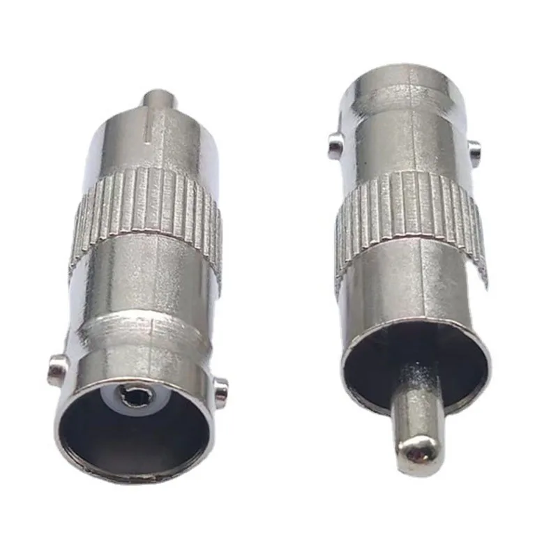 طقم محول فيديو للمراقبة مكون من 10 قطع - BNC أنثى/ذكر، BNC إلى RCA، موصلات Q9 إلى RCA/AV - متوافقة مع كاميرات CCTV وأجهزة DVR