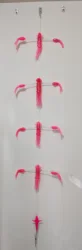 Flippy Floppy Daisy Chain Teaser Slap Happy, trolling Fishing Lures, 7 in