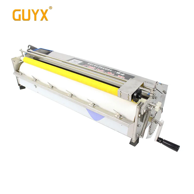 53-70 cm hand operated glue applicator Stainless steel brushing machine Home wallpaper gluing machine