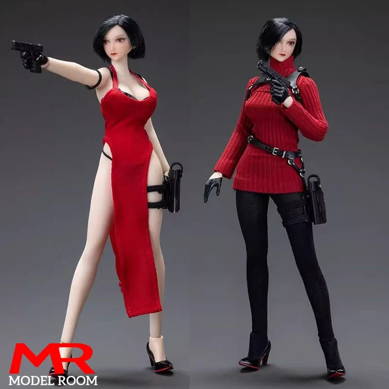 

cdtoys cd065 1/12 Head Sculpt Costume Clothes Set Model Fit 6'' Female Soldier Action Figure Body Dolls