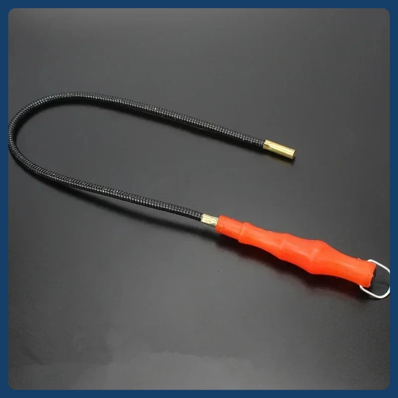 

1 PCS Hardware Auto Repair Tool Detector Strong Magnetic Red Handle Universal Suction Rod Engine Monitor Picker