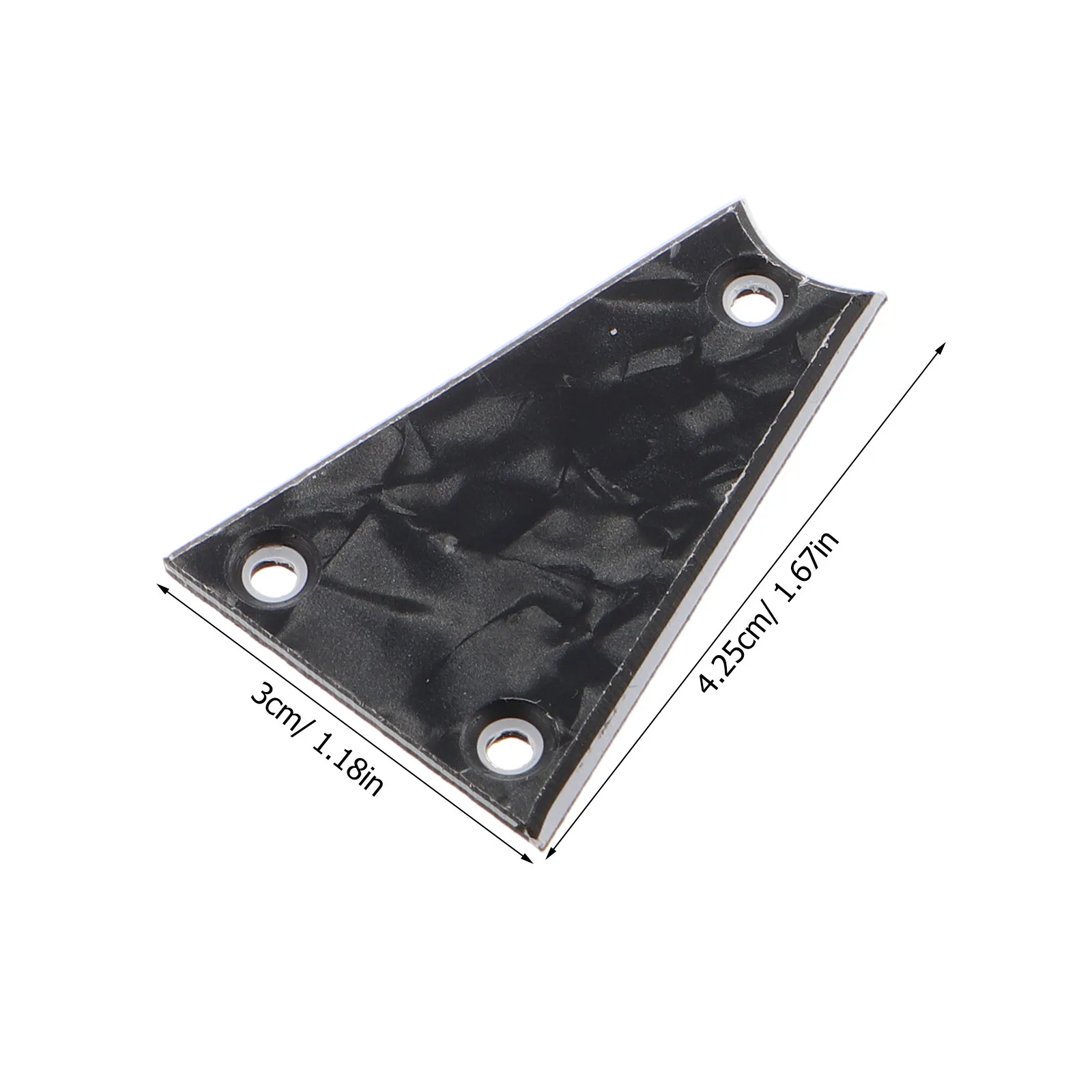 Electric Guitar PVC Backplate Cover Triple Layer Protective Plate for Guitar Parts Maintenance Repair Electric Part