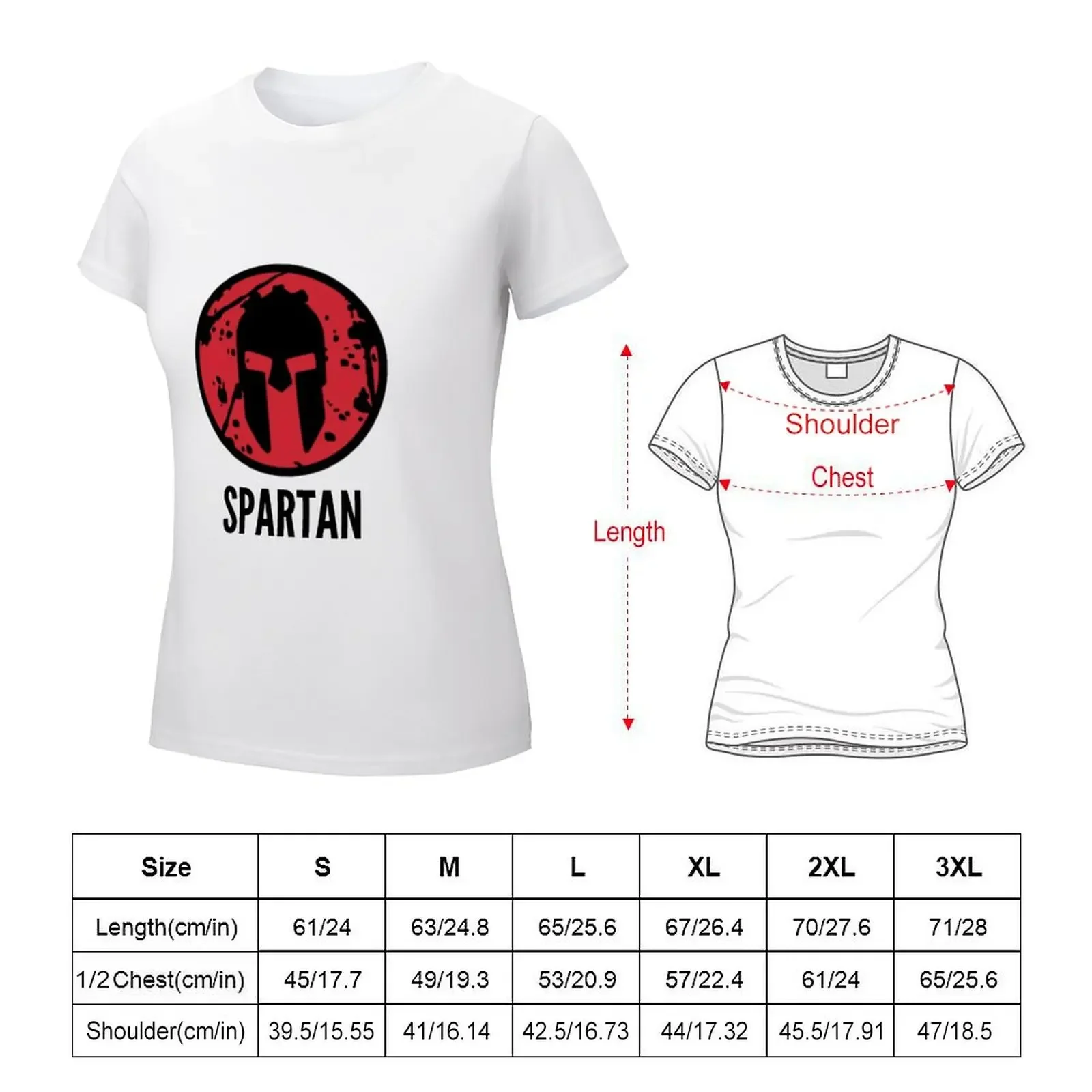 Spartan logo T-shirt cute clothes Aesthetic clothing shirts graphic tees tshirts woman