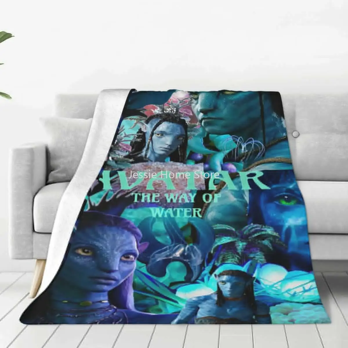 

Movie Avatar Blankets Fleece Summer Multifunction Lightweight Thin Throw Blankets for Sofa Couch Plush Thin Quilt