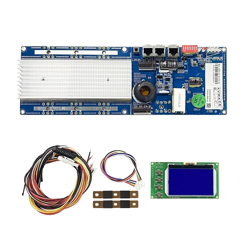 Seplos Smart 100A 150A 200A BMS for 24V 48V  Lifepo4/LFP Battery Pack with BT+RS485+CAN+Screen